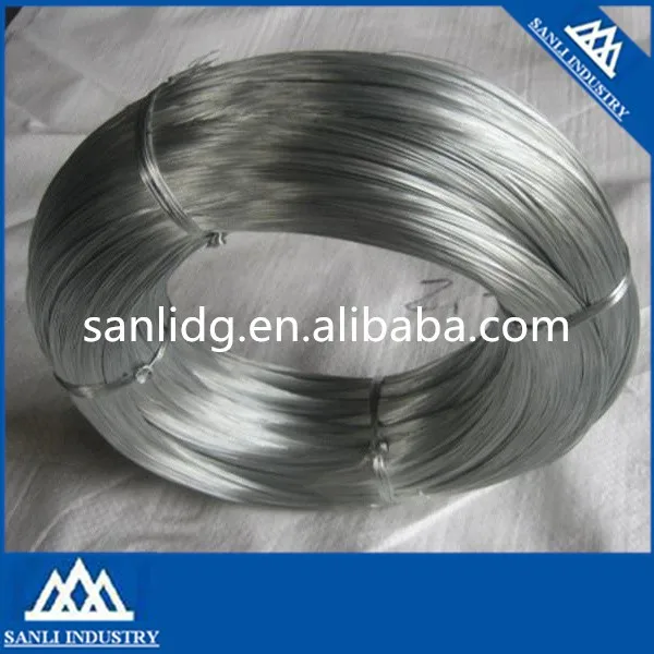 High tensile strength zinc coated steel wire from China factory