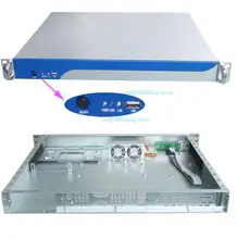 Aluminum panel 1U case S1380 chassis network firewall