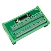 Din Rail Terminal Block PLC Output Interface Board IDC MDR Connector Breakout Module