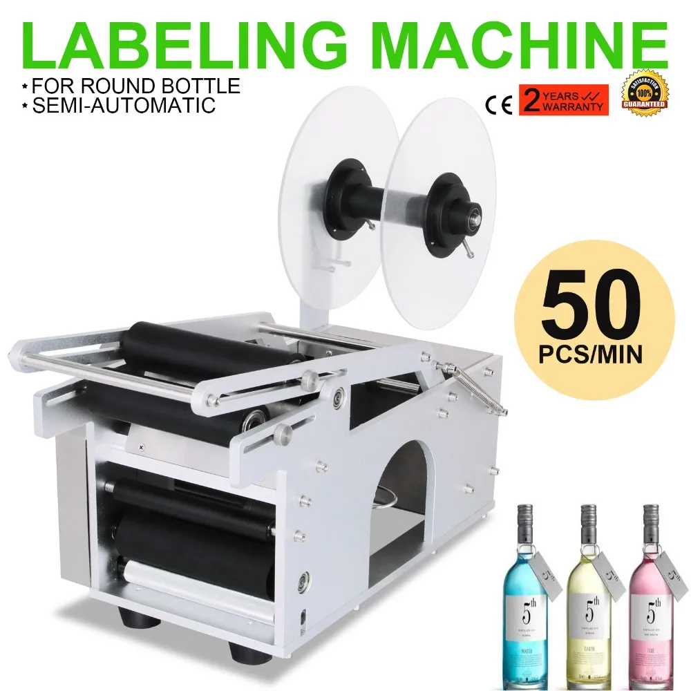 Adhesive Printer With Round Electrical Mt50 Semiautomatic Round