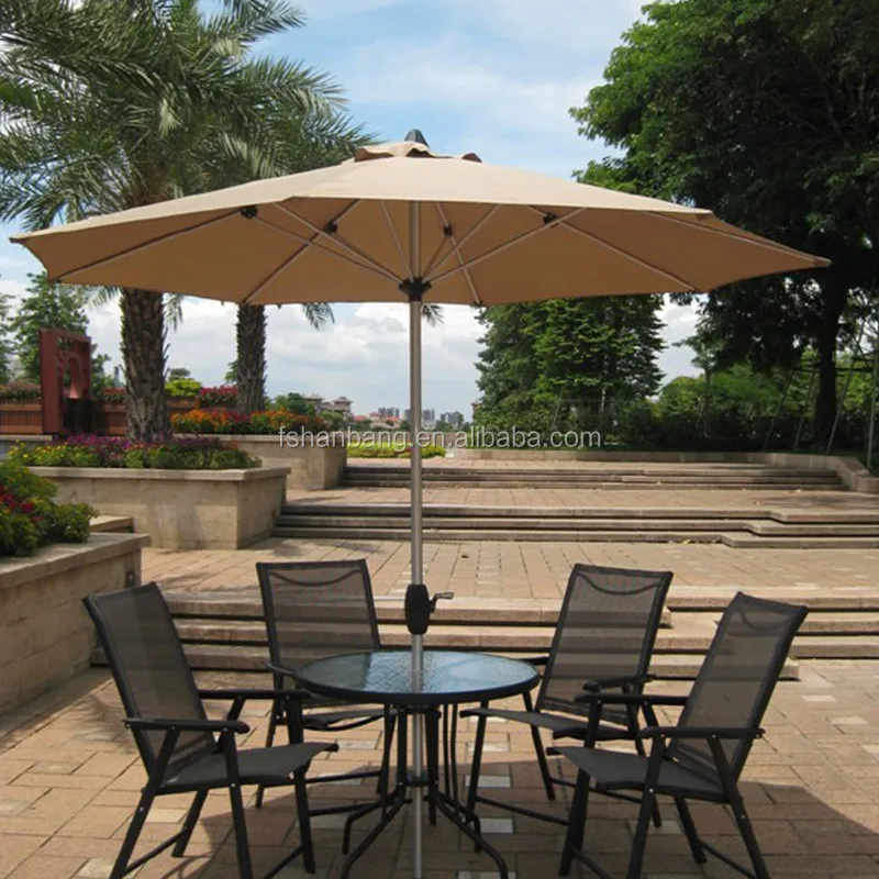 Sombrilla Resistente Al Viento,Parasol De Alta Calidad Para Exteriores