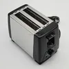2 slice bread brushed stainless steel toaster
