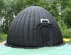 black inflatable stratosphere projection dome tent education inflatable sky planetarium dome for sale