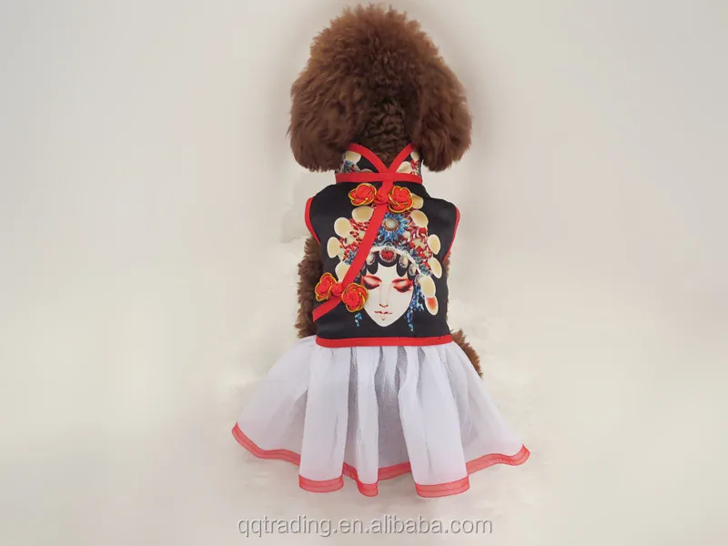 Wholesale Chinese Dog Clothing New Design Hot Sale Dog Dress Chinese