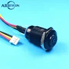 1678F 16mm Momentary High Flush Head Power Symbol Switch Wire Connector