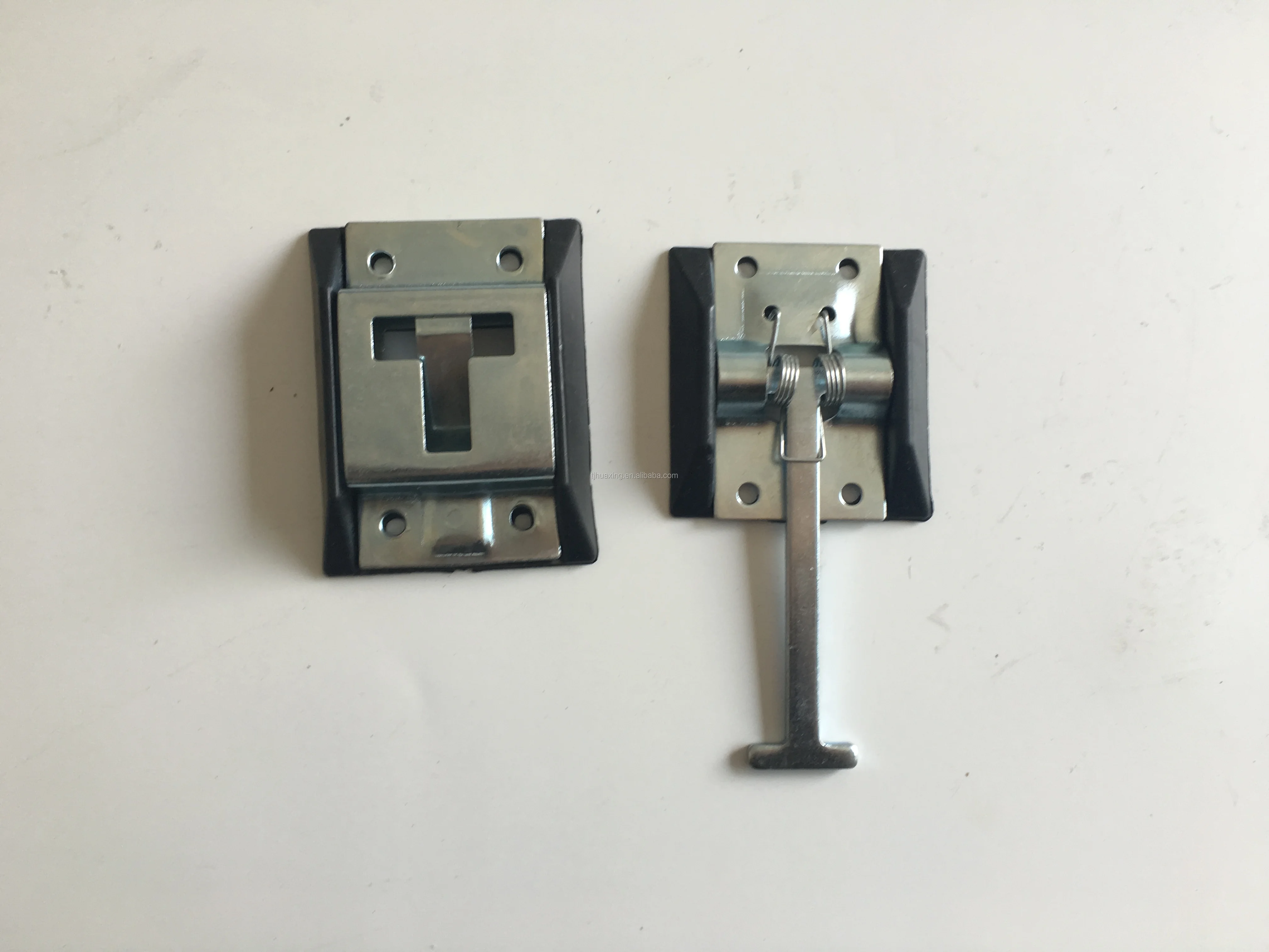 steel shipping container door holder