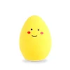 creative decoration mini nightlight baby silicone egg shape candler led light