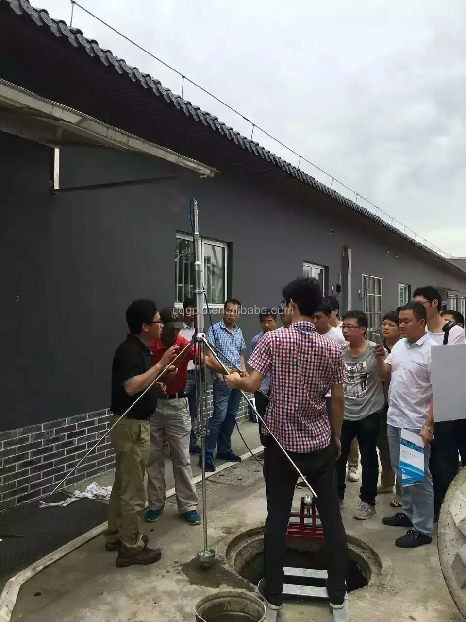 Large Borehole Caliper Log Tool Mechanical Caliper Logging Equipment