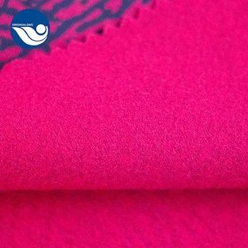 Pink Leopard Print Super Poly Printed Knitted Satin Fabric Pink Leopard Print Super Poly Printed Knitted Satin Fabric