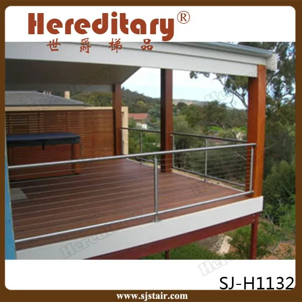 Modern Metal Deck Cable Railing Systems Steel Parts Modern Metal Deck Cable Railing Systems Steel Parts