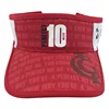 New Red Full Sublimation Printed Outdoor Sports Game Sun Visor Hat Screen Print Golf Club Visors Quickly Dry Fit Sun Visor
