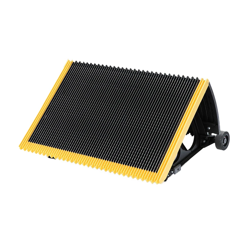
600mm Black Escalator Stainless Steel Step 