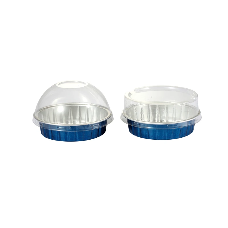 Round Colorful Baking Cups Aluminum Foil Puddin Cup,Wholesale Aluminum