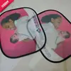 Dye sublimation decorate sports sun protector for car windows