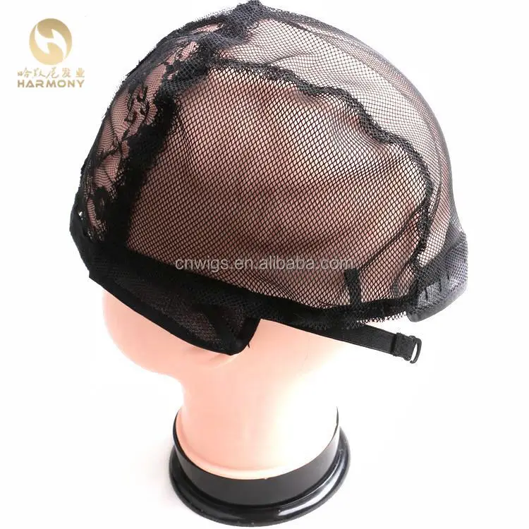 Xuchang Harmony No U Part Adjustable Ventilation Wig Caps Mesh Weaving Hair Net Cap For Making