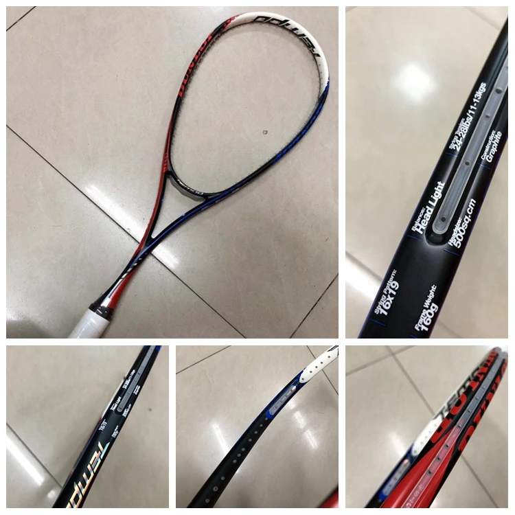 Wholesale Custom High Quality Graphite/carbon Fiber Composite Onepiece Squash Racket Buy High