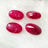ertified burmese oval shape cabochon corundum natural 5 loose ruby very graceful gems for women men ring