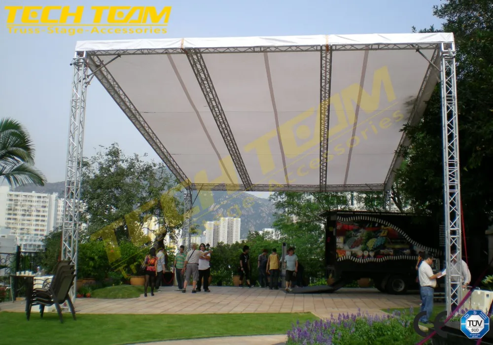 Chinese Professional Truss Manufacturer Custom TUV Certified Aluminum lighting Truss 290 Spigot stage Truss