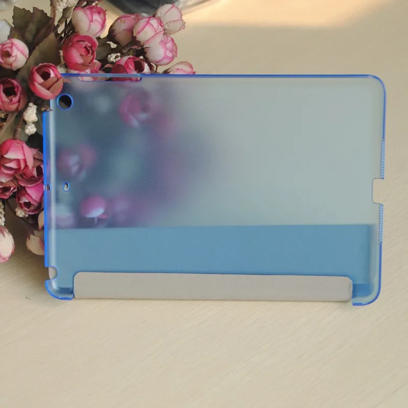 Dormancy Smart Cover for apple ipad Pro 12.9 Stand flip leather case with PC Back cover