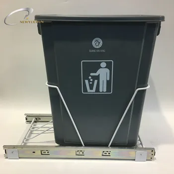 Kitchen Cabinet Sorting Bin Or Under Sink Soft Close Pull Out Plastic Waste Bin Buy Kitchen Cabinet Soft Close Pull Out Plastic Waste Bin Kitchen Sorting Bin Kitchen Under Sink Pull Out Waste