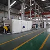 Silicon thermal bonding polyester bonded PET wadding machinery