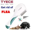Electronic Flea Killing Pet Comb Zap and Kill Flea No Chemical Safe to Pet