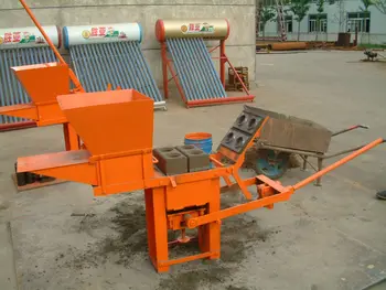 Qm2-40 Small Manual Interlocking Brick Making Machine Manual Brick