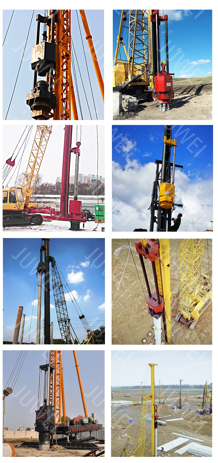 Dd25 Drop Hammer Driving Machine Large Pile Driver For Sale Buy Large