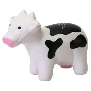 Promotional Cheap Cow Shaped Stress Toy Stress Reliever Squeeze Toys ...