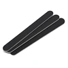 red core abrasive nail file, doubled side black nail file