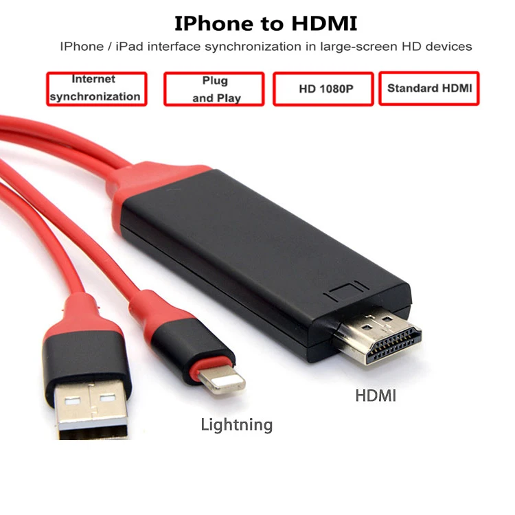 hdtv cable to light ning