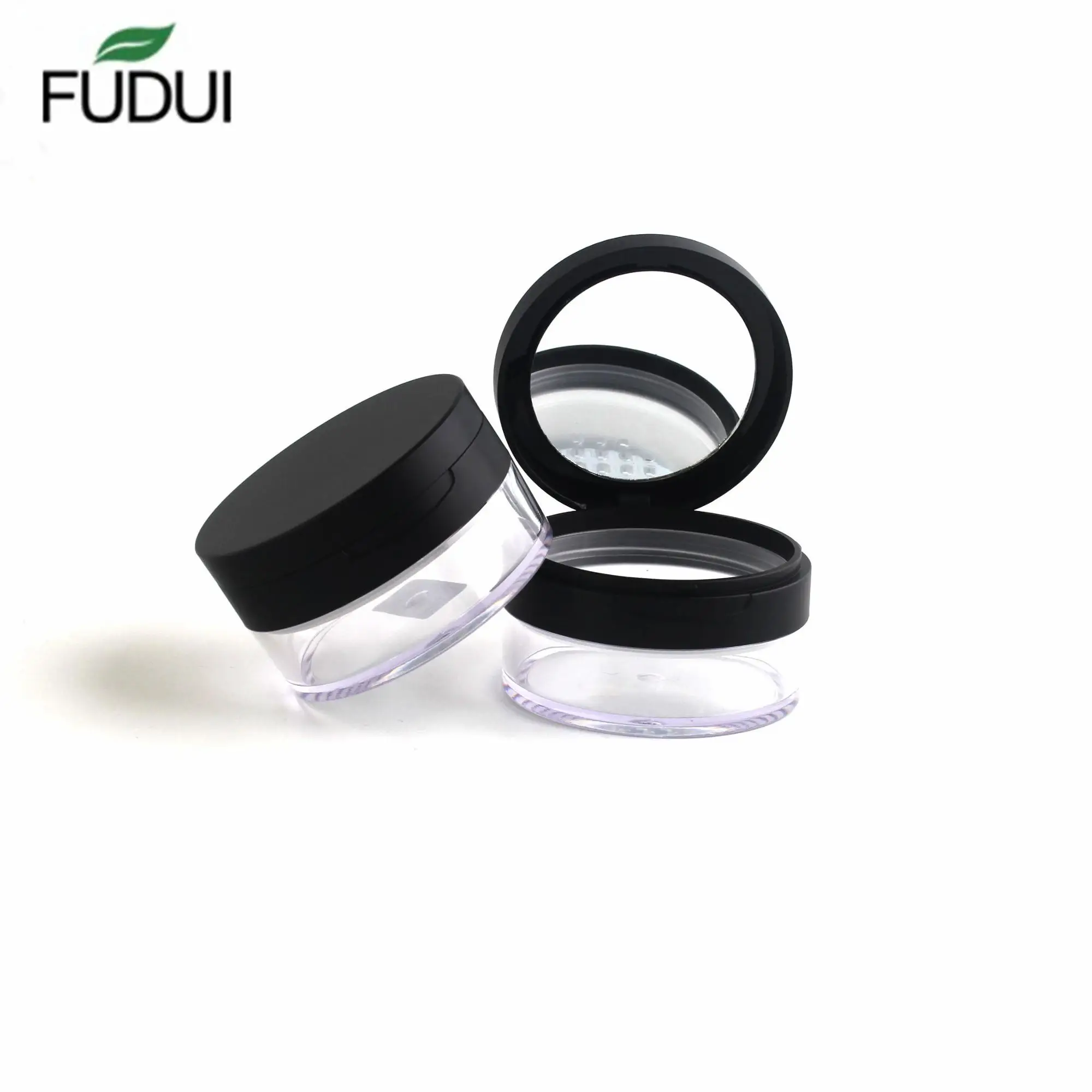 FUDUI brand China Alibaba empty cosmetic powder case Packaging Boxes controlled plastic loose compact powder