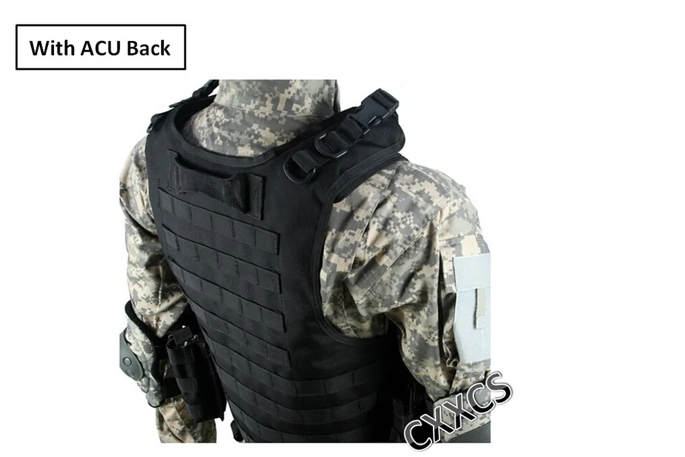 Nij Iiia Body Armor Army Tactical Vest With Shoulder And Collar