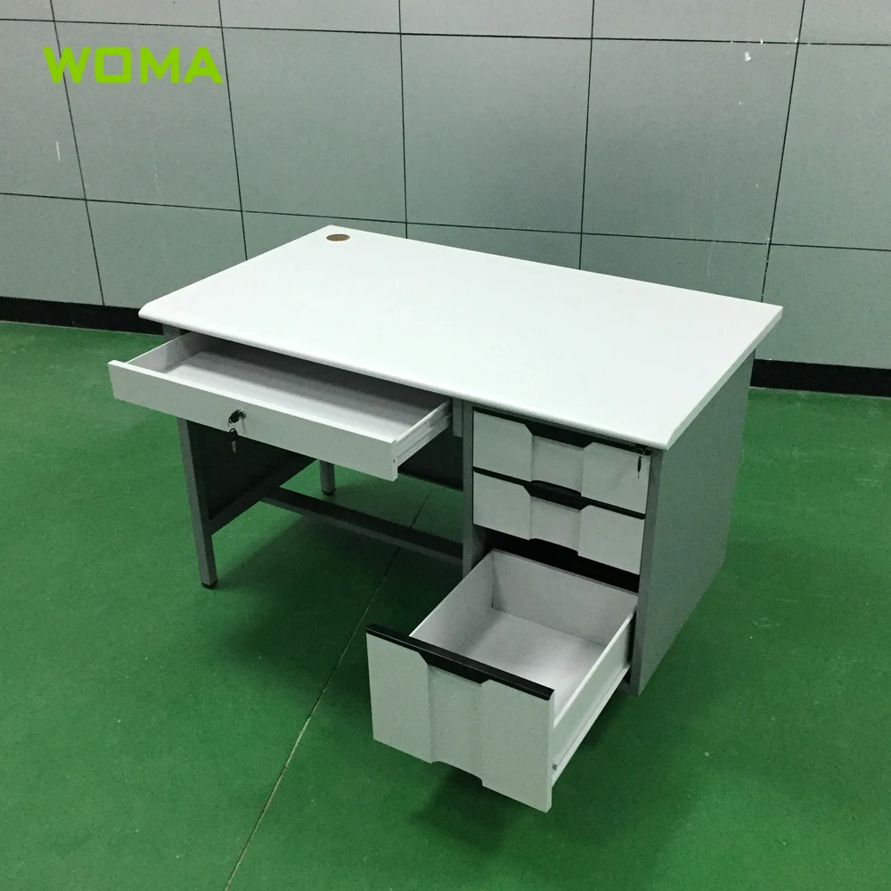 Modern Stainless Steel Office Metal Computer Desk Buy Computer Desk