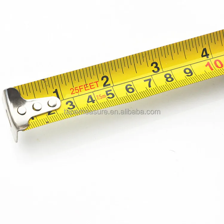 Amazon.com: Kutir - Cinta métrica de 12 pies fácil de leer por ambos lados  retráctil, resistente, con gancho magnético, medidas en metros, pulgadas y  unidades imperiales, carcasa de goma que absorbe los