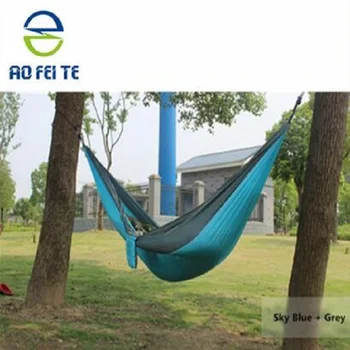 Double And Single Hammocks Ultralight Portable Nylon Parachute Hammock For Light Travel Camping Hiking Backpacking Buy Ultralight Hammock Hiking