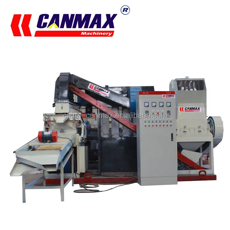 Scrap copper wire separating machine 