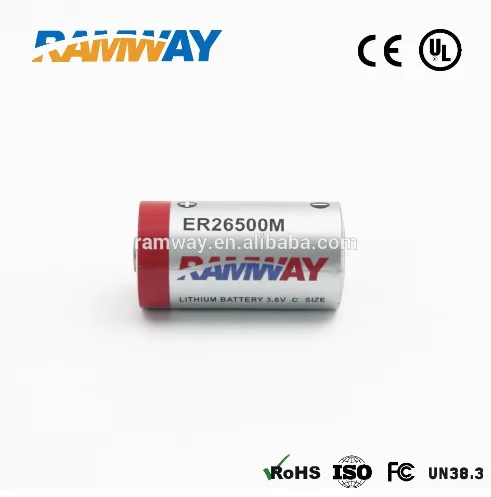 High Quality 3.6V 6500mAh lisocl2 battery lithium ER26500M - Famidy.com