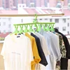 Functional Closet Space Saver Magic Foldable And Rotatable Plastic 8 In 1 Clothes Hanger