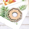 Wooden Fall Sign leaf placement