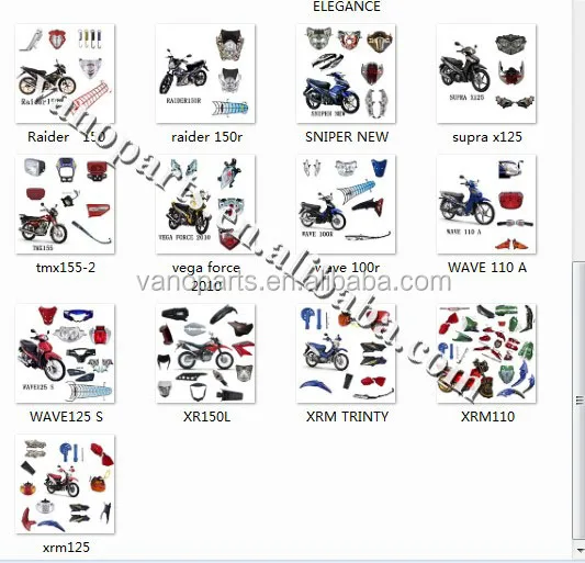 rouser 180 parts price list