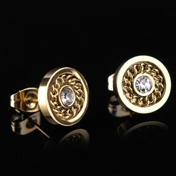 18k Gold Mens Earring Tanishq Diamond Earrings 316l Stainless Steel 18k Gold Mens Earring Tanishq Diamond Earrings 316l Stainless Steel Stub Jewelry Whole
