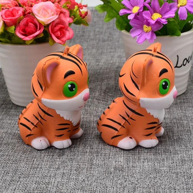 squishy tiger toy