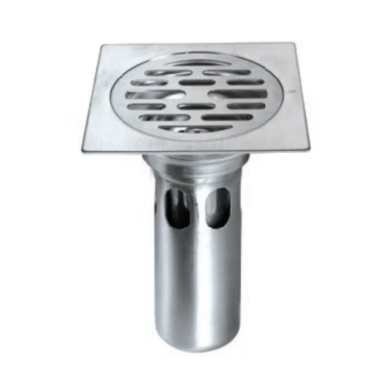 Stainless Steel Floor Trap Drains Sanitary Cleanout Floor Drainer High