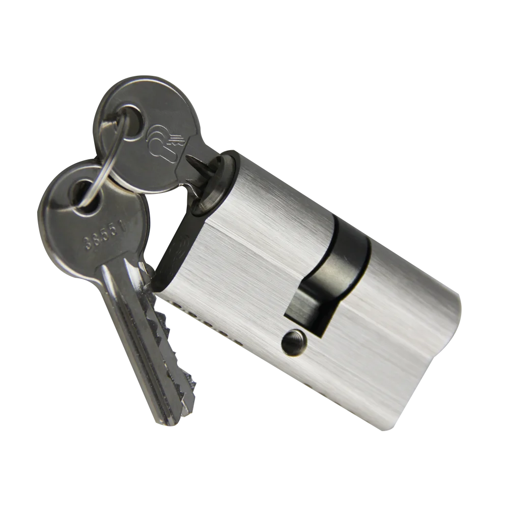 
60mm euro profile 5+5pin all brass lock cylinder 