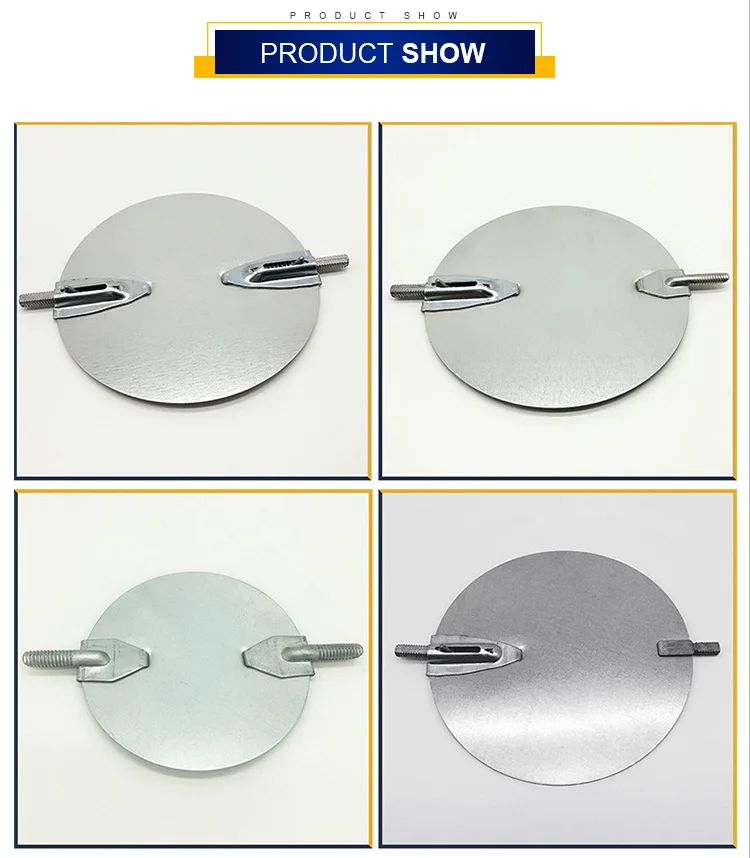 Usa Hvac Manual Controlled Round Damper Tube Related Hardware Dampers