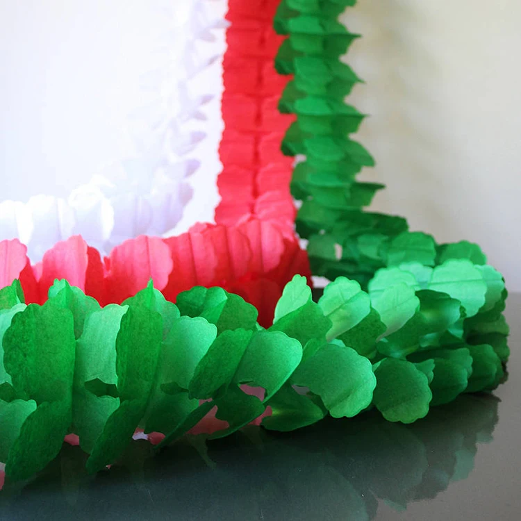 christmas paper garland ideas