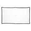 OWLENZ 100 inch or 120inch 16:9 Simple Front Rear Projection Screen Portable Foldable projector screen