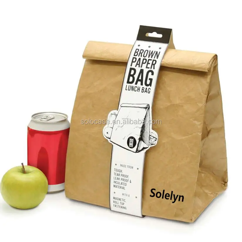 Portable Thermal Tyvek Paper Cooler Bag