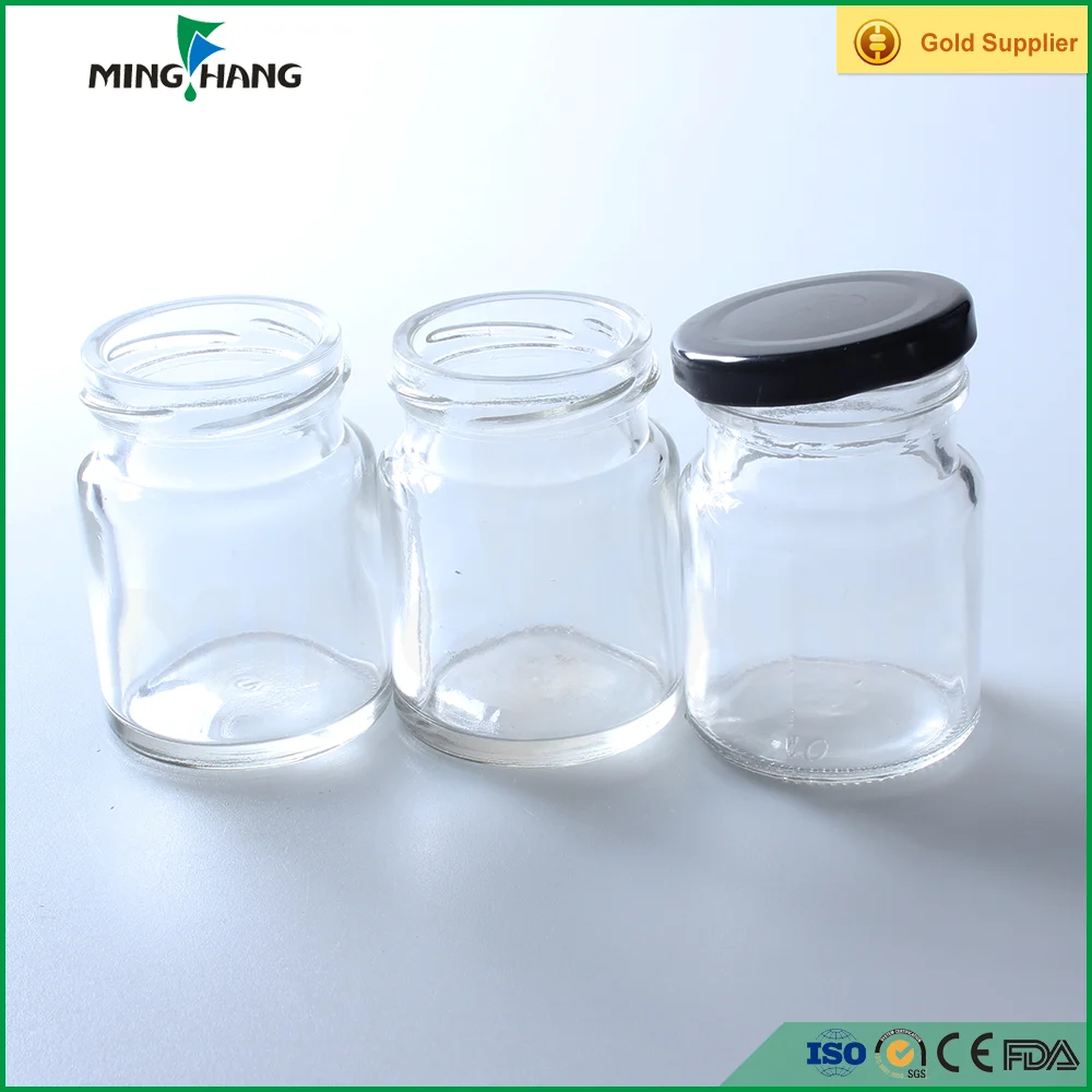 2016 High Quality 200ml Square Empty Glass Jam Jar With Tin Lid Buy